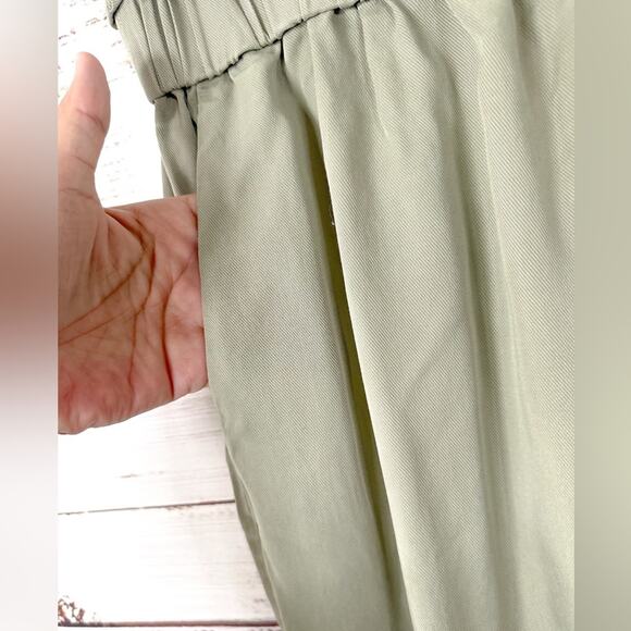 Ramy Brook New York Landry Tencel Green Jogger Pants, EUC, Size XS, MSRP $295 - Picture 9 of 13